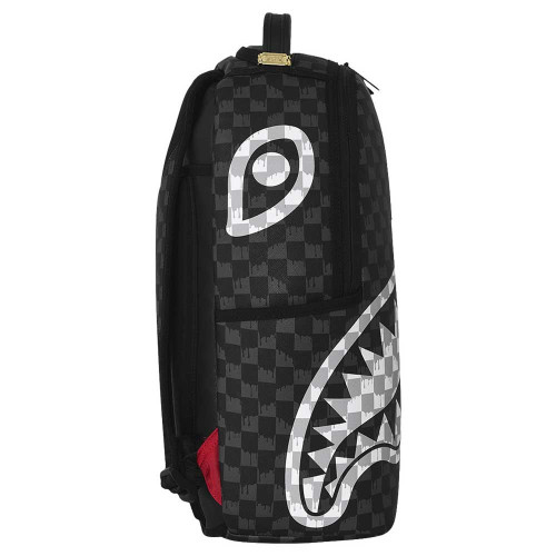 Sprayground Τσάντα πλάτης Black and White Drip Check Shark DLXSV Backpack